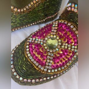 ONLY PAIR ever made Mocassin Over the calf boots